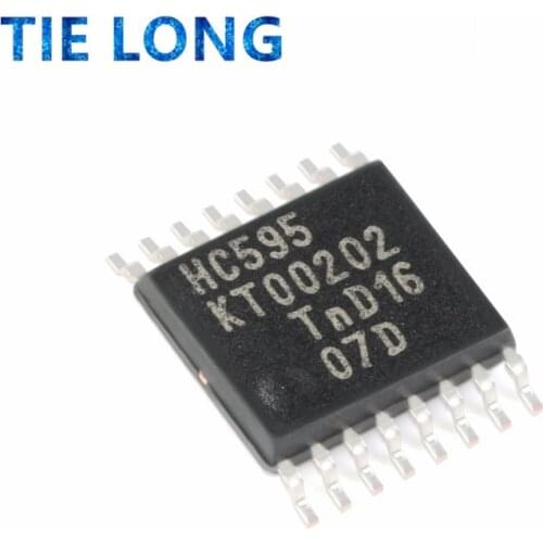 10pcs 74HC595PW TSSOP-16 74HC595 TSSOP16 HC595PW TSSOP SN74HC595PWR SMD