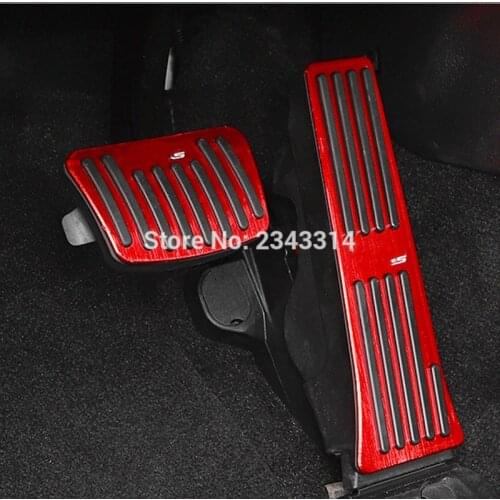 Car Accessories For Kia Optima K5 2020 2021 Pedal Brake Accelerator Rest Cover Anti Skid Foot Pad Auto Styling Sticker Trim