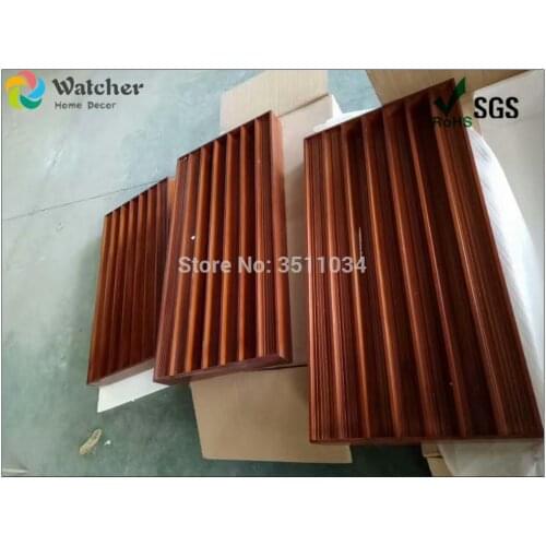 1box 2pcs 120x60x10cmWide-band diffuser wood Full frequency diffuser Acoustic Sound Diffuser Diffusor Treatment Panel Studio