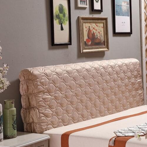 European Double -sided Cotton Night Hood Arc Dust Cover Sheet Leather Bed spread All Wrapped Headboard Cover bedspread