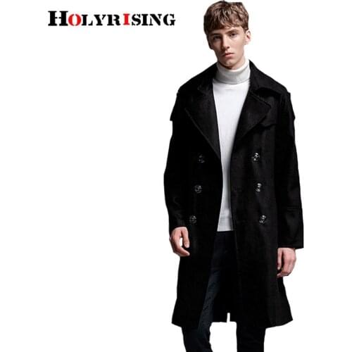 Мужские двубортные пальто Holyrising China At AliExpress