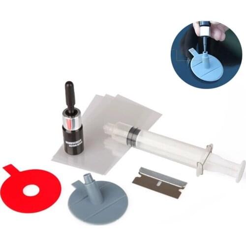 Car Window Repair Tool DIY Windshield Repair Resin Kits Glass Scratch Windscreen Crack Restore Window Car glass repair kit