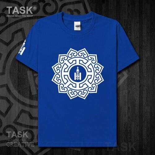 Mongolia MNG Mongol Mongolian totem mens t shirt Tops t-shirt Short sleeve clothes sweatshirt national team country ethnic 19