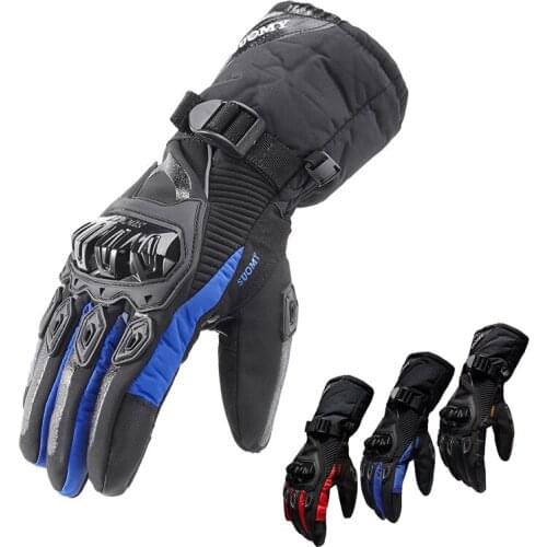 Guantes Moto Luvas motorcycle gloves Waterproof windproof Winter warm Touch Screen for Yamaha kawasaki KTM BMW Harley-Davidson