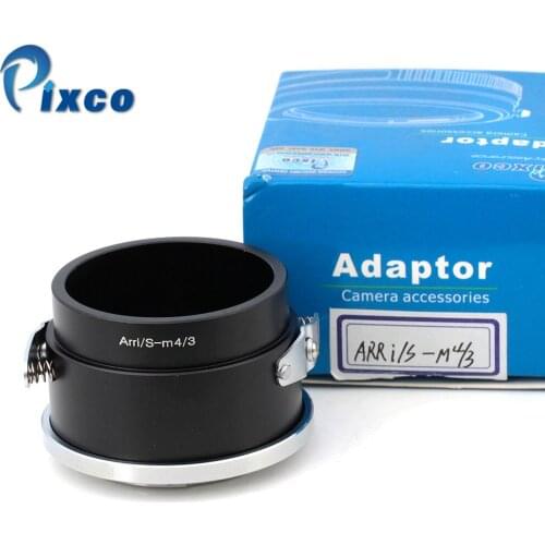 PIXCO For ARRi/S-Micro 4/3 lens adapter suit for Arriflex Arri S Mount Cine Lens To Micro 4/3 GX1 GF3 EPM1 PL3