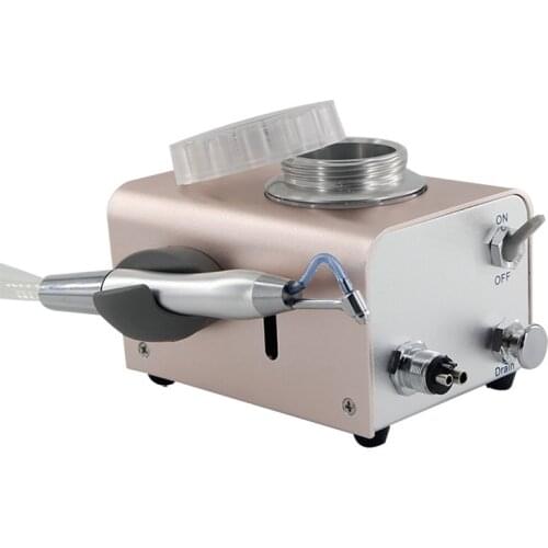 Sandblasting Scaler HM398 Dental Scaler Sandblasting Gun Oral Polishing Teeth Washer 220V Teeth Cleaning Equipment