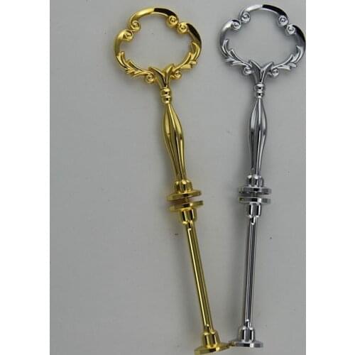 2/3 Tiers Sunflower Type Cake Stand Pillar Without Plate Desserts Fruits Cookie Cake Rack Handle Wedding Party Decoration Holder