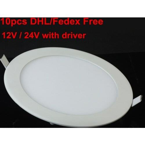 LED Panel light 12V/24V 4W 6W 9W 12W 15W 25W led Panel light Warm/Natural/Cold White Suitable for the ship yacht indoor lighting