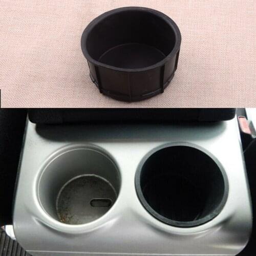 CITALL High Quality Car Rear Center Console Rubber Cup Holder Insert Fit for Ford F150 2009 2010 2011 2012 2013 2014