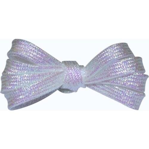 1Pair Shiny White Bright Shoelaces 110 cm Sneaker Sport Shoes Laces Bootlaces Shoe laces Strings