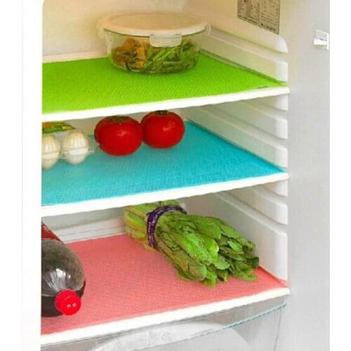 1pc EVA Rectangular Anti-oil / Non-slip / Waterproof Cabinets Mat Washable Western Table Mat Kitchen Tool