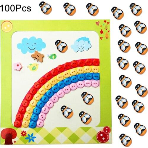 100pcs 3D Wooden Stickers Mini Bee Stickers Fridge Wall Decoration Scrapbooking NIN668
