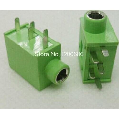 5 Pin PCB Mount Female 3.5mm Stereo Jack Socket Connector 10 piece