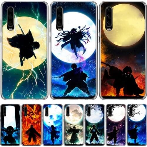 Demon Slayer Kimetsu No Yaiba Cool Phone Case for Huawei P40 P30 P20 Mate 30 20 10 Pro P10 Lite P Smart Z + 2019 Gift Coque Cove
