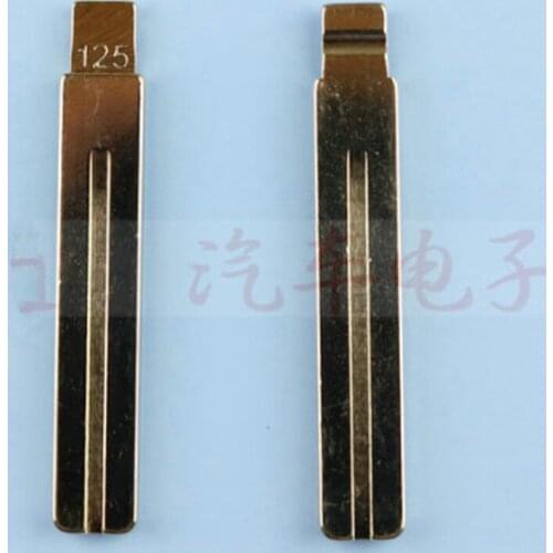 DAKATU NO. 125 Key Blade For New C30 Flip Key Blade, Original Car Blank Key Blade 125