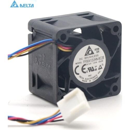 For delta FFB0412UHN for R210 0T705N 0N229R 40*40*28MM 12V 1.01A axial fan