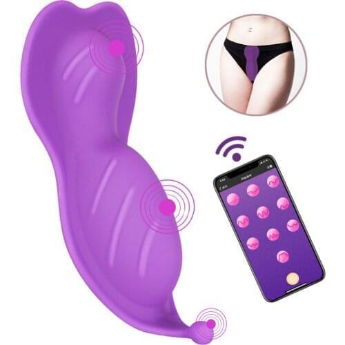 Exotic Accessories Wireless Sex Toys for Women Couples Wear Panties Bluetooth Vibrators, APP Remote Control Dildo Toys Adults 18