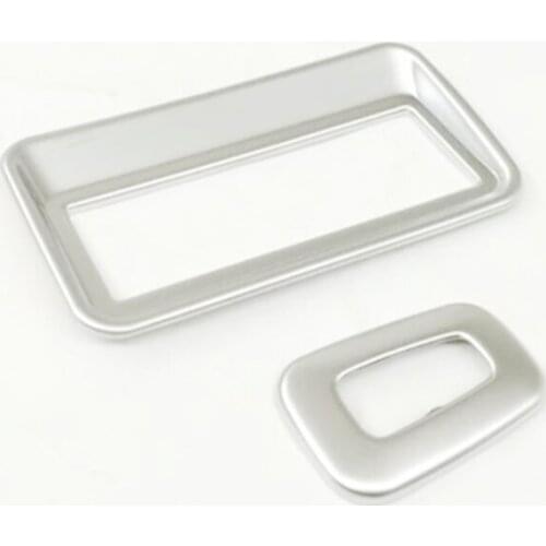 ABS Chrome For Land Rover Range Rover Sport 2012+ Car Central Control Panel frame cover trim car styling