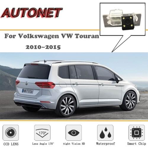 AUTONET Rear View camera For Volkswagen VW Touran 2010~2015/CCD/Night Vision/Reverse Camera/license plate camera