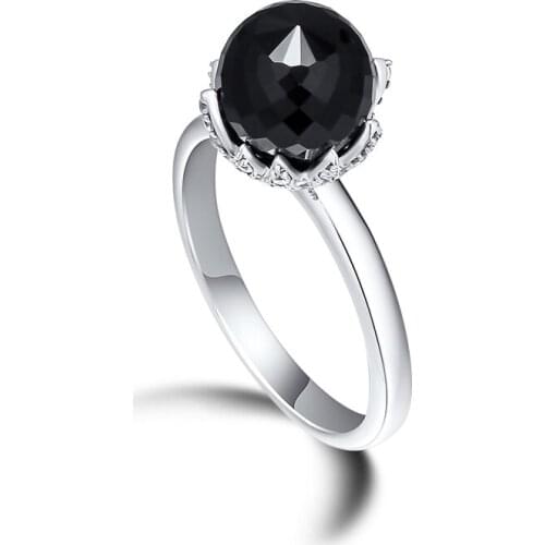 CKK Finger Wedding Ring Female 925 Sterling Silver Elegant Beauty Crystal Rings for Women Fashion Jewelry brincos mujer