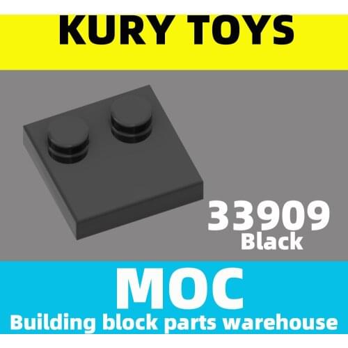 Kury Toys DIY MOC For 33909 100pcs Building block parts For Tile, Modified 2 x 2 with Studs on Edge For toy brick