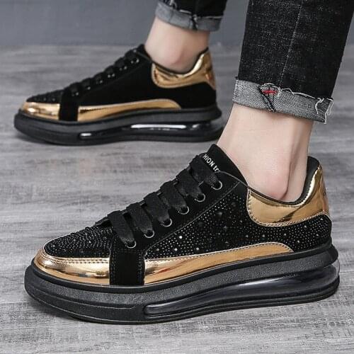 Summer Casual PU Leather Shoe Trend Mens Shoes Wild Mens Flats Shoes Waterproof Non-slip Board Shoe Male Footwear NanX406