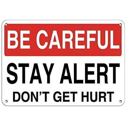 Metal paint wall sticker wall logo wall decoration office bar bar Shop Garage warning etc