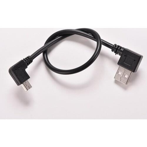 25 Cm 90 Graden Haakse Mini Usb Kabel Mini Usb Naar Usb 2.0 Data Sync Charger Kabel Voor Mobiele Telefoon MP3 MP4 Gps Camera Hdd
