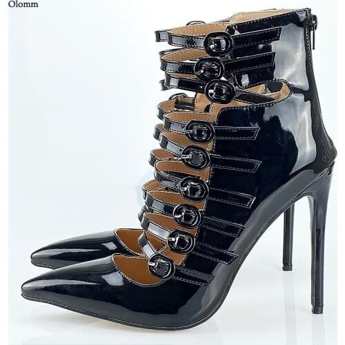 Женские туфли с ремешком OloMM China At AliExpress