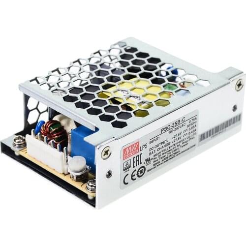 Original Mean Well PSC-35B-C Security/Alarm system meanwell 35.88W Single Output with Battery Charger UPS Function power supply
