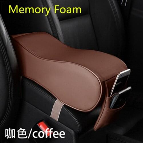 Car interior central armrest box pad memory foam booster pad for Hyundai Elantra 2016 Car-styling