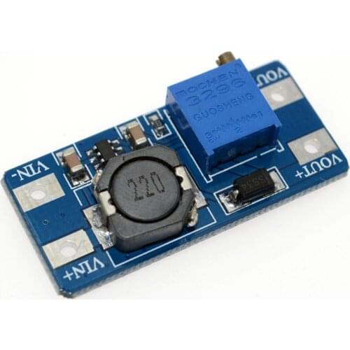 MT3608 2A Max DC-DC Step Up Power Module Booster Power Module For Arduino 3-5V to 5V/9V/12V/24V