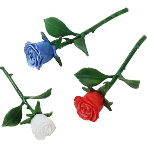 DIY 3D Mini Rose Shape Epoxy Model Crafts Jewelry Making Silicone UV Resin