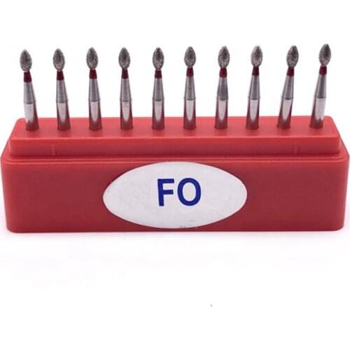 TR TF TC SF FO Diamond Burs for High Speed Handpiece Diamond dental Bur-cad cam dental tool