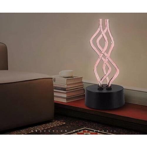 Creative USB Acrylic Table Lamp 7 Colors Change Atmosphere Night Lights Led Decoration Nightclub Lights Bedroom Decor