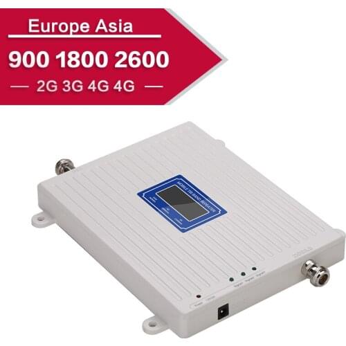 Signal Booster Cell Phone B8 B3 B7 GSM 2G 3G 4G Internet Signal Amplifier 900 1800 2600 Mobile Phone Signal Repeater 4g Antenna