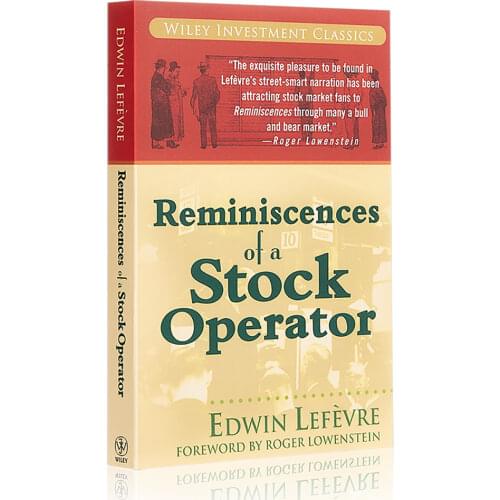 Reminiscences of A Stock Operator By Edwin Lefevre Financial Management Reading Book for Adult