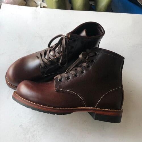 XW318 Avfly Super Quality Size 35-49 Handmade Goodyear Welted Durable Italian Cowhide Boot Custom Made Available