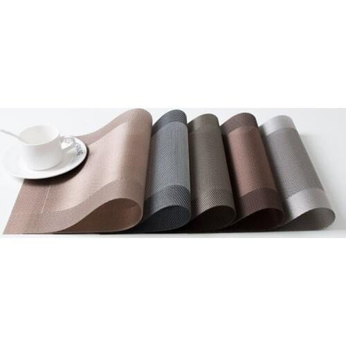 Western Food Cushion Antiskid Insulated Contracted and Contemporary Kitchen Rectangle North European Baking Kitchen Table