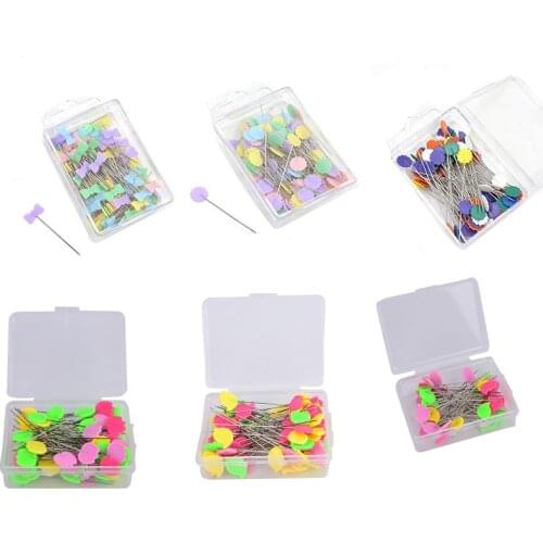 1/50/80/100PCS Patchwork Needle Craft Embroidery Pins For DIY Quilting Tool Sewing Accessories
