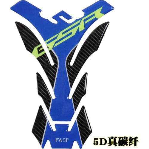 5D carbon fiber Motorcycle Tank Pad Protector Decal Stickers for GSR Competitive race motorcycle sports car TQ08