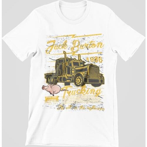 Big Trouble In Little China T Shirt Jack Burton Trucking Pork Chop Express Tee