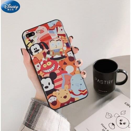 2021 Disney Mickey Mouse Case for iPhone 6/6s/7/8 X XS 11pro max 12 Kawaii Phone Case 360 Full Cover zz0511