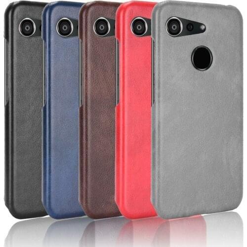For Kyocera Gratina Case Luxury Litchi Striae PU Leather Hard Back Cover Case For Kyocera Gratina KYV48 Phone Cases