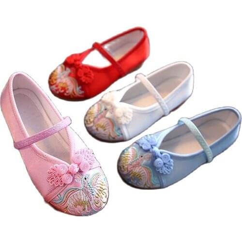 Girls Baby Kids Cute Shoes Daughter Light Soft Non-slip Fashion Dress Party Casual Canvas Flats Children
