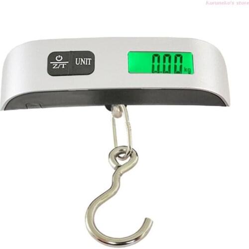 Neko 50kg/110lb Electronic Luggage Bag Scale Handheld Fish LCD Hook Hanging Balance