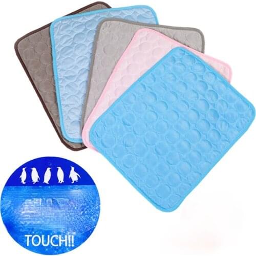 Summer Pet Cushion Pet Ice Cushion Dog Cushion Dog Kennel Dog Cushion Pet Ice Silk Cushion Cat Cool Cushion Pet Products