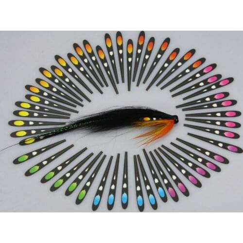 Jungle Cock Substitute Trout And Salmon Fly Tying Material 80Pcs Per Pack