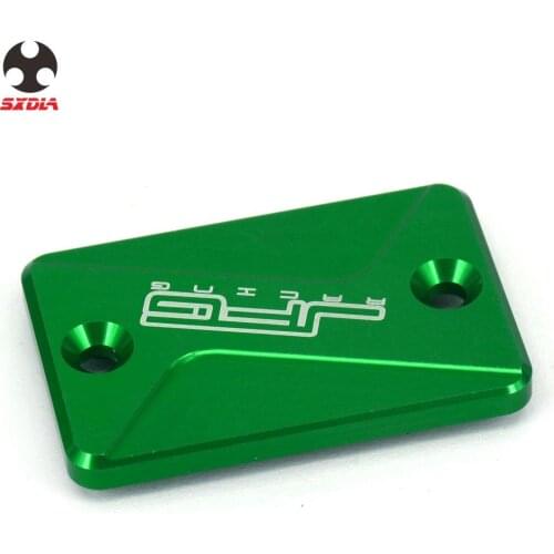 Motorcycle CNC Front Brake Reservoir Covers For KAWASAKI KSR50 KSR80 KSR110 KDX KLX 125 220 250 150S 300 KFX450R KFX700