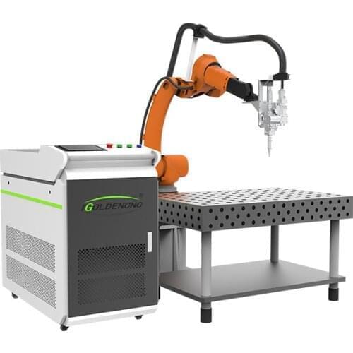2000 watt laser welder fiber laser welding machine 1500w 2000w 3000w 6 axis welding robot